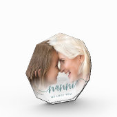 Nanni Wir Liebe Sie | Oma Script Overlay Fotoblock (Links)