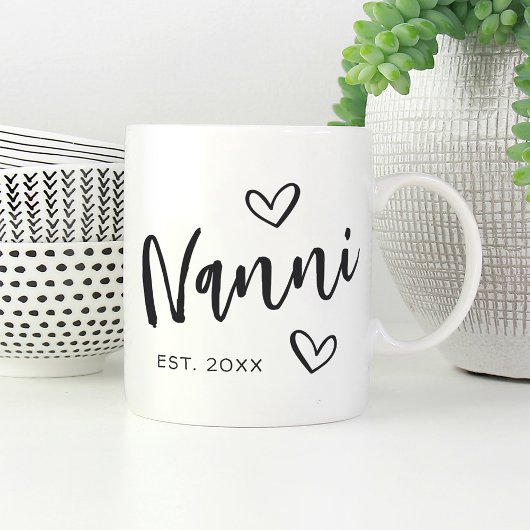 Nanni Year Etablierte Oma Kaffeetasse