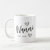Nanni Year Etablierte Oma Kaffeetasse (Links)