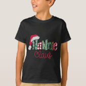 Nannie Clause Niedlich Art - Weihnachten T-Shirt (Vorderseite)