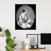 "Nannie" Macomb Daguerreotype 1850 Poster (Heimbüro)