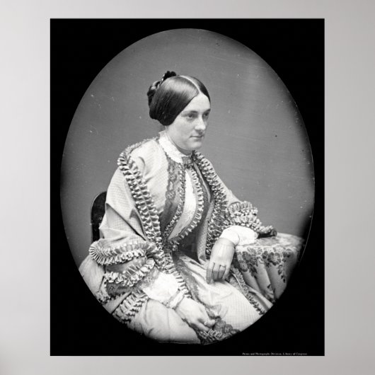 "Nannie" Macomb Daguerreotype 1850 Poster (Vorne)