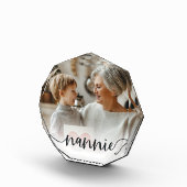 Nannie | Oma Script Overlay Fotoblock (Rechts)