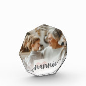 Nannie | Oma Script Overlay Fotoblock (Links)