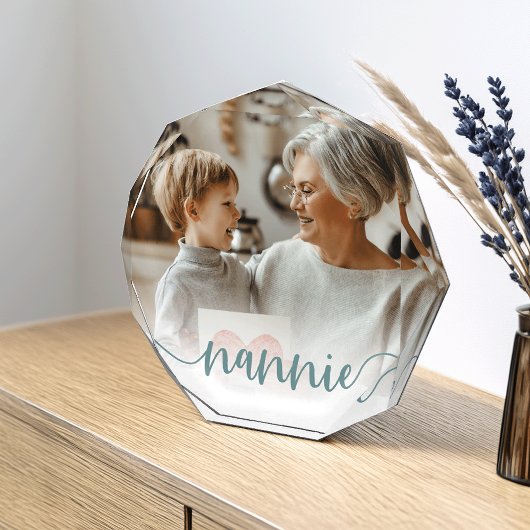 Nannie | Oma Script Overlay Fotoblock