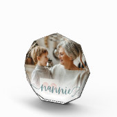 Nannie | Oma Script Overlay Fotoblock (Rechts)