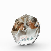 Nannie | Oma Script Overlay Fotoblock (Links)