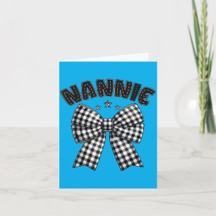 Nannie Pit Crew Family Racing Geburtstagsrennwagen Karte