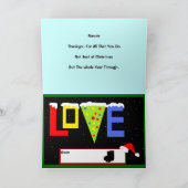 Nannie Weihnachtskarte Feiertagskarte (Innenseite)