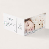 NANNOOS-GESCHÄFTSKARTE VISITENKARTEN (Vorderseite)