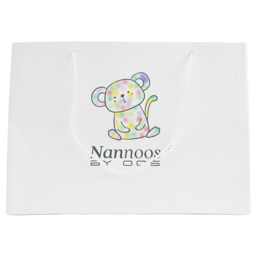 NANNOOS GIFT BAGS GROßE GESCHENKTÜTE (Vorderseite)