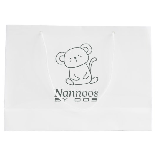 NANNOOS GIFT BAGS GROßE GESCHENKTÜTE (Rückseite)