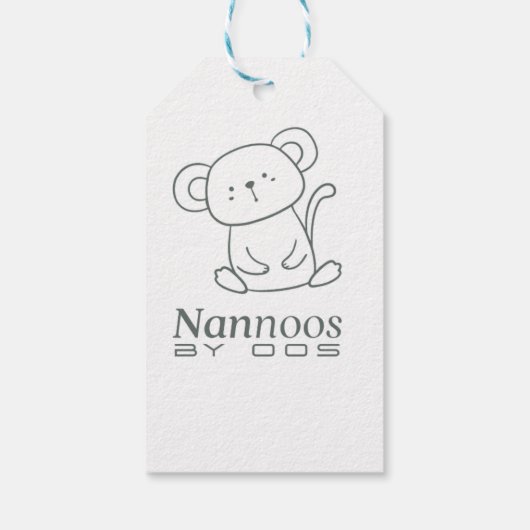NANNOOS GIFT TAGS GESCHENKANHÄNGER (Rückseite)