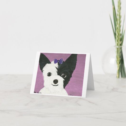 Nannten schöne Autos eines Hundes Gypsy Karte (Vorderseite)