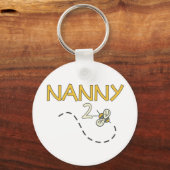 Nanny 2 Biene Schlüsselanhänger (Vorderseite)