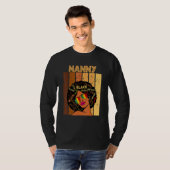 Nanny Afro African American Pride Women Black Hist T-Shirt (Vorne ganz)