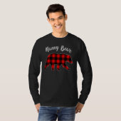 Nanny Bear Buffalo Plaid Matching Family Group Chr T-Shirt (Vorne ganz)