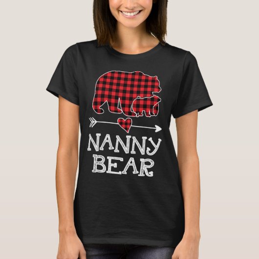 Nanny Bear Weihnachten Weihnachten Weihnachten Paj T-Shirt (Vorderseite)