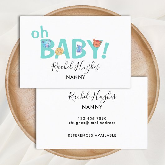 Nanny Business Card Visitenkarte
