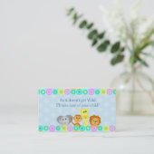 Nanny Business Cards Visitenkarte (Stehend Vorderseite)