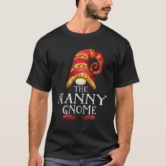 Nanny Gnome Family Matching Group Weihnachtsoutfit T-Shirt