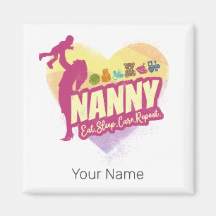 Nanny Nursemaid Vintag Babysitter Childcare Nurse Magnet