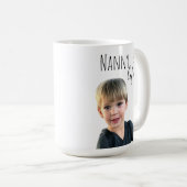 Nanny Oma Life Customize Foto Kaffeetasse (VorderseiteRechts)