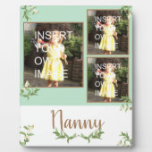 Nanny Personalisiert Multi Foto Fotoplatte (Vorderseite)
