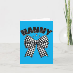 Nanny Pit Crew Familie Renn Geburtstagsrennauto Karte