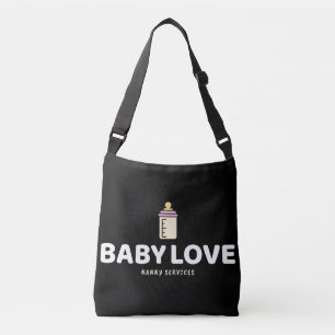 Nanny-Tasche individuell Baby-Liebe-Kinderbetreu Tragetaschen Mit Langen Trägern