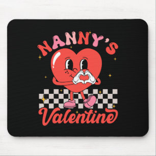 Nannys Valentinstag Frohen Valentinstag Junge Mädc Mousepad