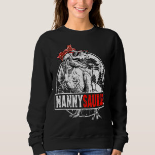 Nannysaurus Rex Dinosaurs Bandana Saurus Family Ma Sweatshirt