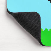 Nano-Bananen-Pup-Pop Mousepad (Ecke)