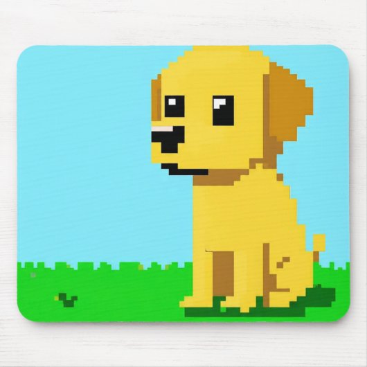 Nano-Bananen-Pup-Pop Mousepad (Vorne)