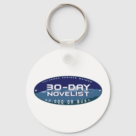 NaNo Colorado Springs Schlüsselanhänger (Vorderseite)
