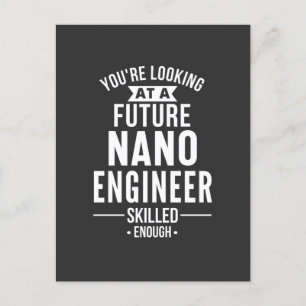 NANO engineer gift Postkarte