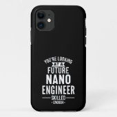 NANO-Geschenk für Ingenieure Case-Mate iPhone Hülle (Rückseite)