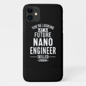 NANO-Geschenk für Ingenieure Case-Mate iPhone Hülle (Rückseite)