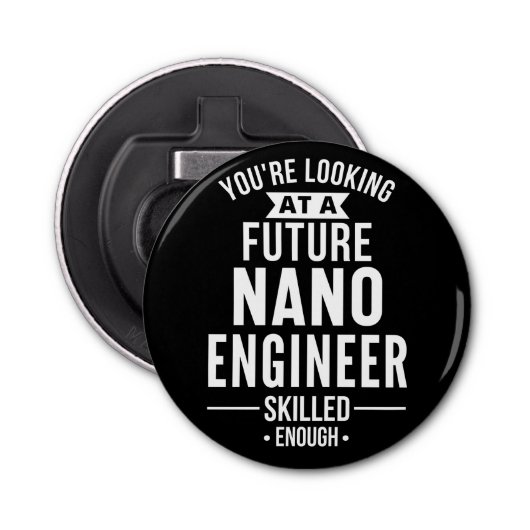 NANO-Geschenk für Ingenieure Flaschenöffner (Vorderseite)