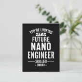 NANO-Geschenk für Ingenieure Save The Date (Stehend Vorderseite)