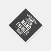 NANO-Geschenk für Ingenieure Serviette (Ecke)