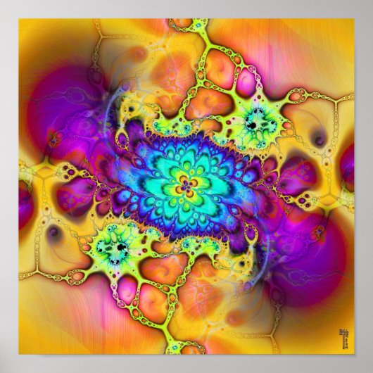 Nano-zelluläre Anpassungen V 1 (12 von 12) Art Pri Poster (Vorne)