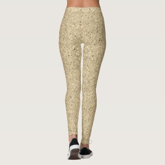 Nanobeads Gold Leggings (Rückseite)
