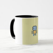 Nanobot-Gemeinschaft Tasse (Vorderseite Links)