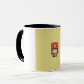 Nanobot-Gemeinschaft Tasse (Vorderseite Links)