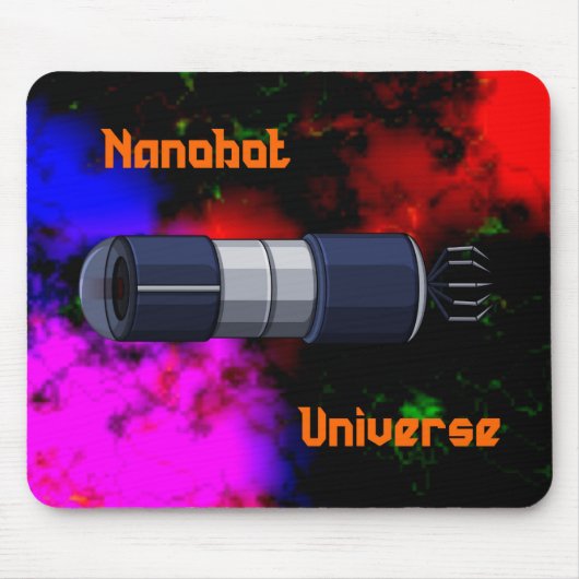 Nanobot Universe Mousepad (Vorne)
