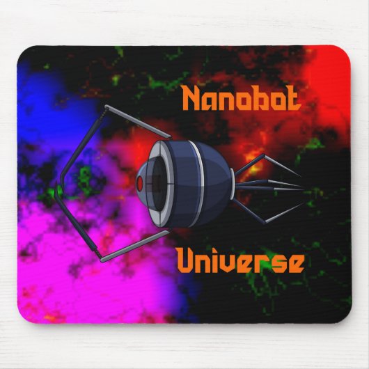 Nanobot Universe Mousepad (Vorne)