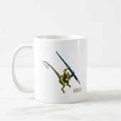 NaNoLA - Lemur mit Füllfederhalter Kaffeetasse (Links)