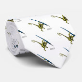 NaNoLA - Lemur mit Füllfederhalter Krawatte (Gerollt)