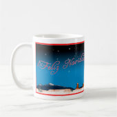 Nanometer-Weihnachten Kaffeetasse (Links)